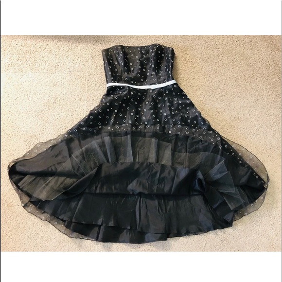 A.B.S Evening by Allen Schwartz Dress size 12 Formal party cocktails Strapless - Picture 6 of 13